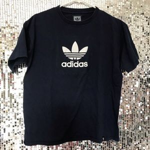Adidas Kids Blue Short Sleeve Logo Shirt